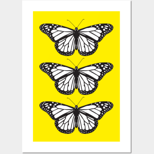 Monarch butterflies Posters and Art